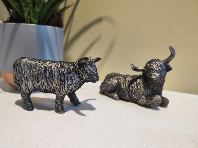Highland Cow Ornaments 