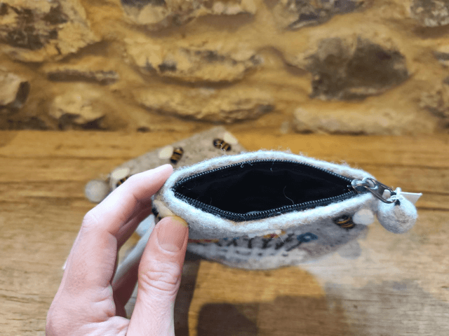 Fairtrade Felt Bee Bag