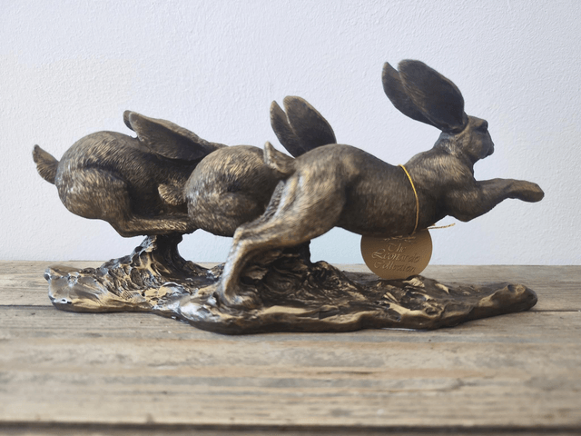 Reflections 3 Running Hares