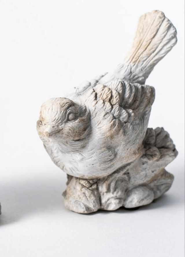Pair of Stone Birds 