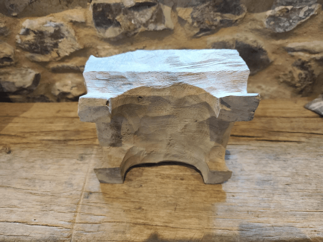 Hand Carved Solid Teak Trough