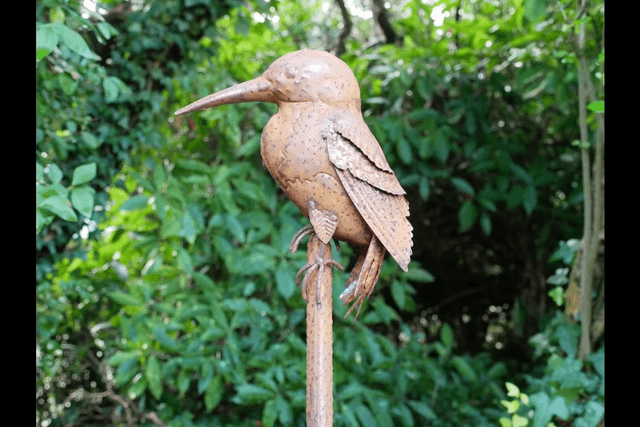 Metal Bird in the Reeds 