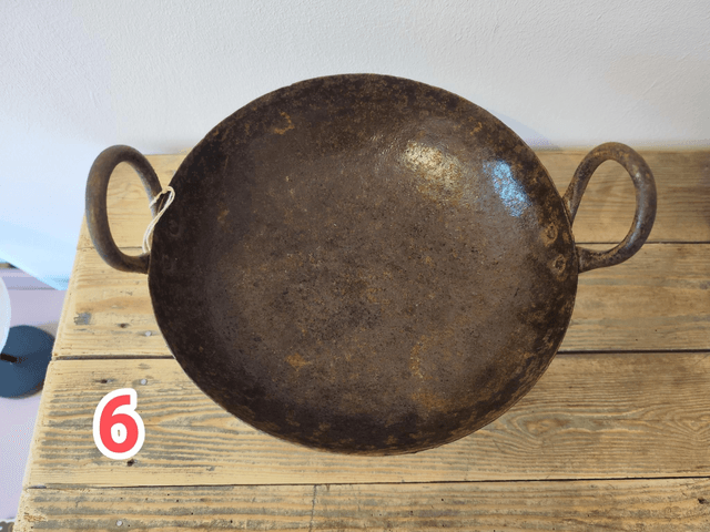 Antique Indian Cooking Bowl No6