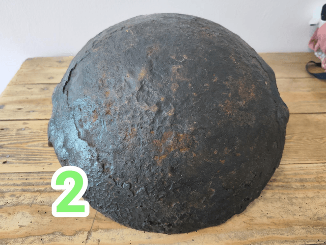 Antique Indian Cooking Bowl No2