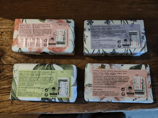 200g Bars of Soap