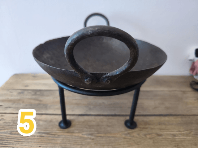 Antique Indian Cooking Bowl No5