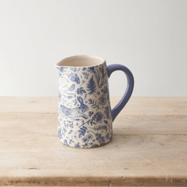 Blue Hare Jug (3 sizes)