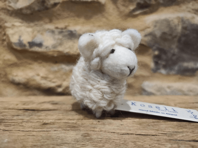 Fairtrade Sheep Keyring 