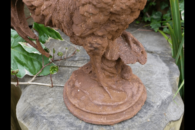 Very Heavy Cast Iron Cockerel 