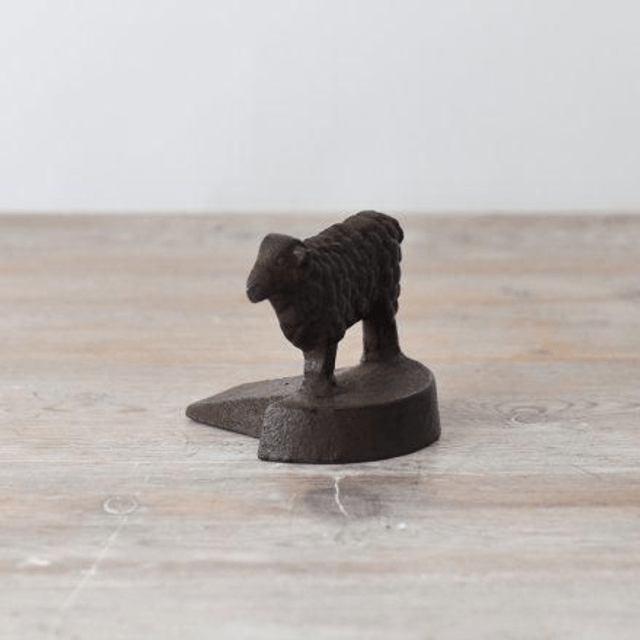 Cast Iron Cow Doorstop 