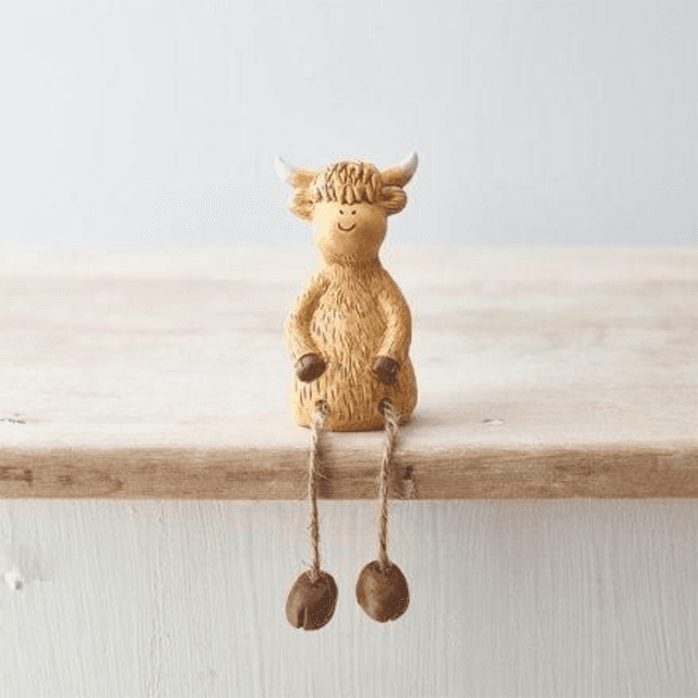 Dangly Leg Highland Cow 