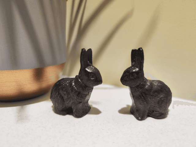 Mini Cast Iron Rabbits