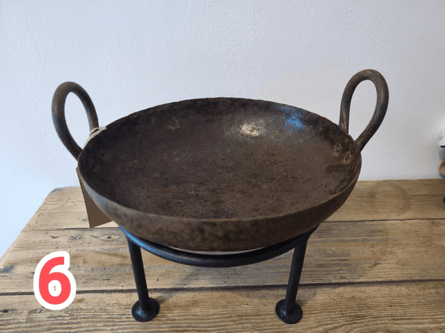 Antique Indian Cooking Bowl No6